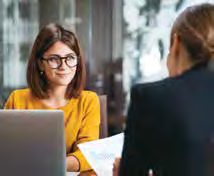 Financial advisor meeting with a client
